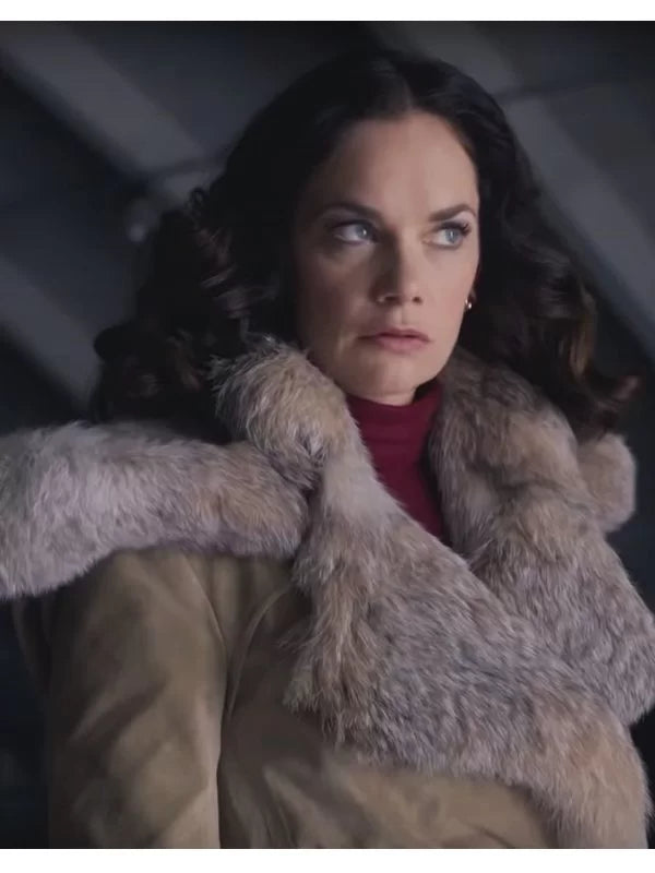 Mrs. Coulter His Dark Materials Shearling Coat