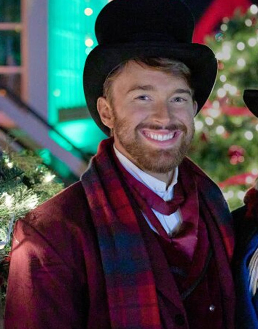 Mystic Christmas Chandler Massey Maroon Coat