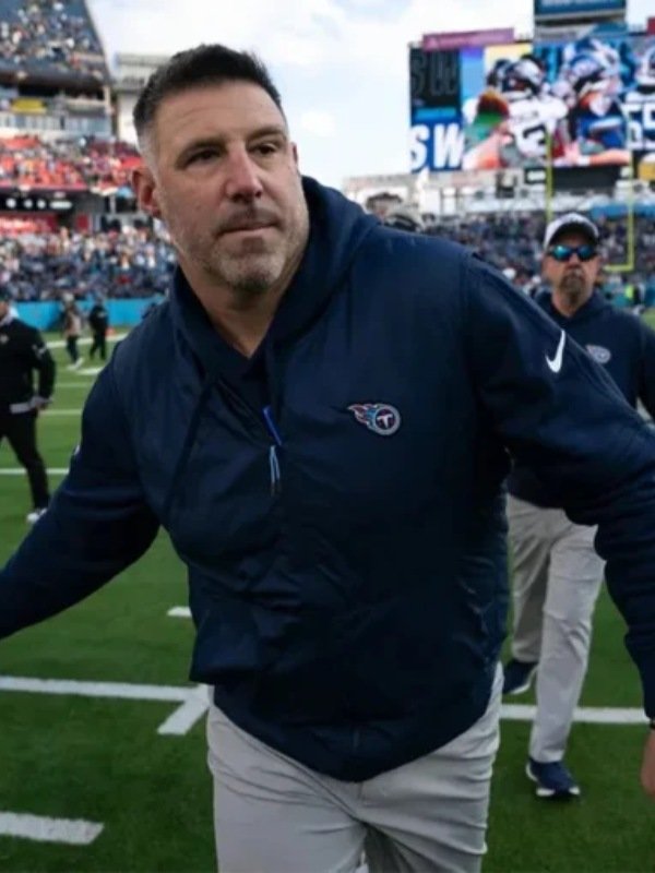 Mike Vrabel Coach Blue Vest