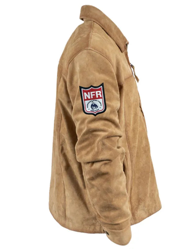 NFR Las Vegas 2024 Suede Leather Jacket