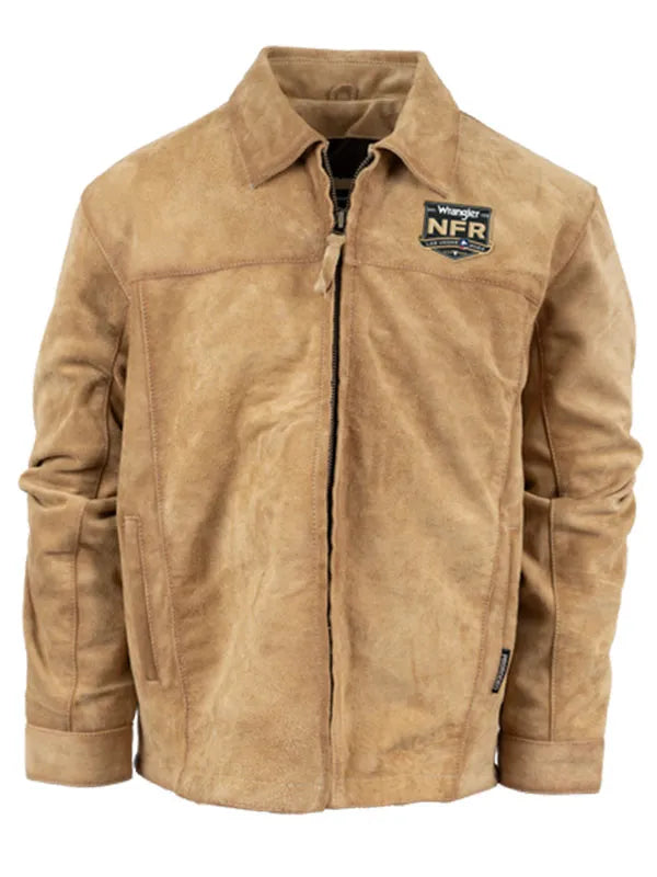 NFR Las Vegas 2024 Suede Leather Jacket