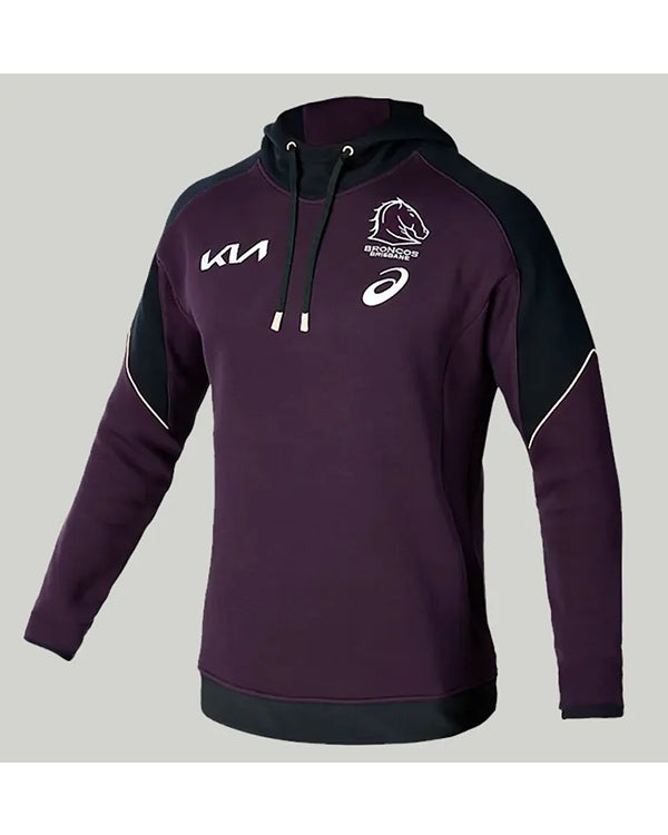 NRL 2024 Brisbane Broncos Purple Hoodie