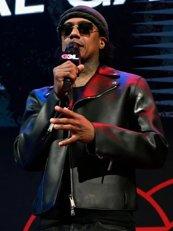 Global Gaming League Nick Cannon 2024 Leather Jacket