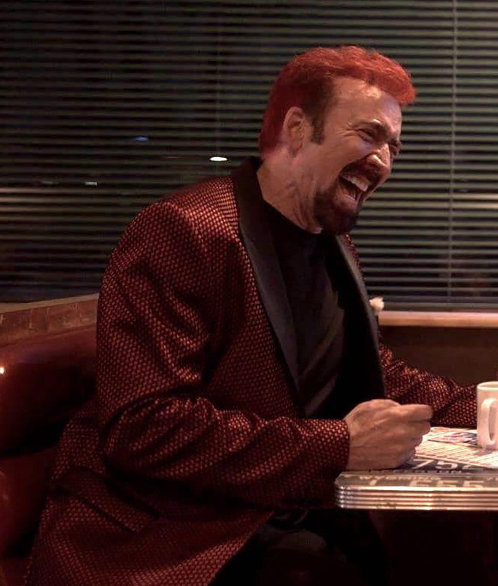 Nicolas Cage Sympathy for the Devil Red Blazer