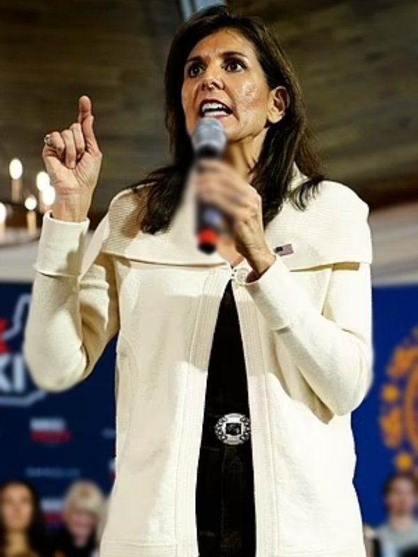 Nikki Haley Politician Off-White Blazer