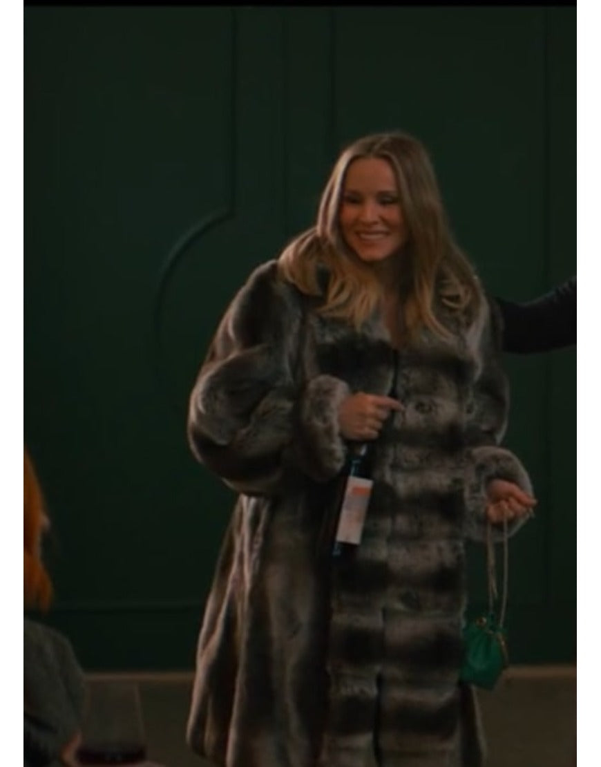 Nobody Wants This 2024 Kristen Bell Fur Coat