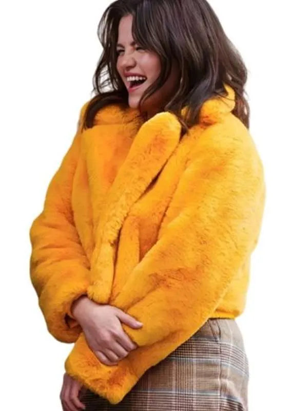 Only Murders in the Building S04 Selena Gomez Yellow Jacket