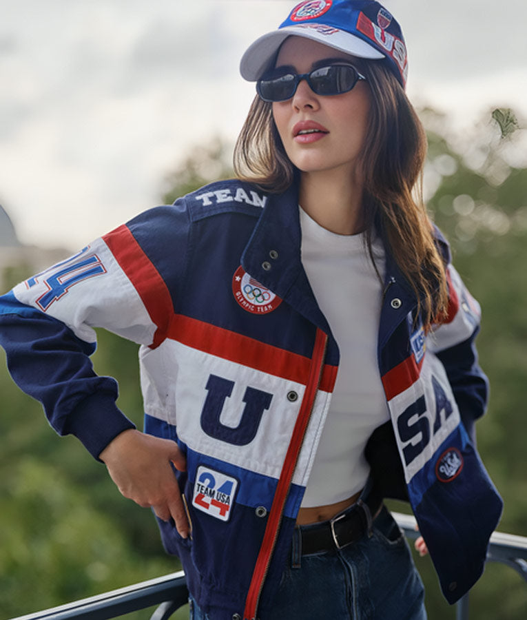 Paris Olympics 2024 kendall jenner USA Jacket