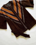 Unprisoned S02 Kerry Washington Striped Brown Jacket