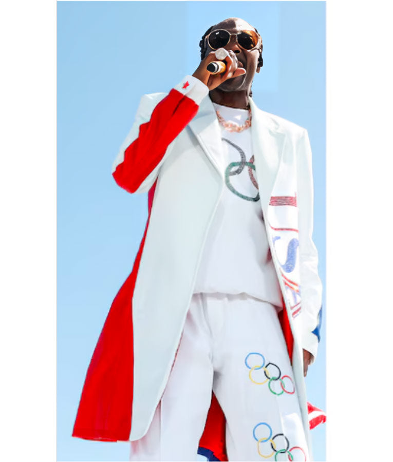 Paris Olympics Closing Ceremony Snoop dog USA Coat