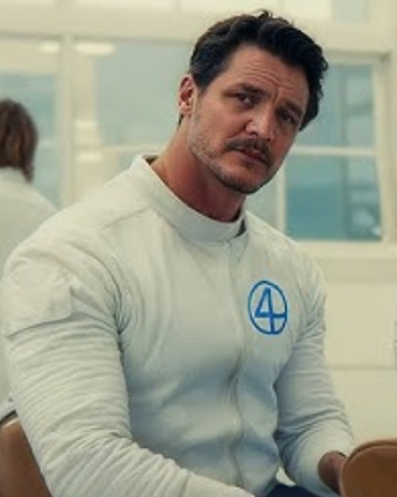 Pedro Pascal The Fantastic Four First Steps White Jacket