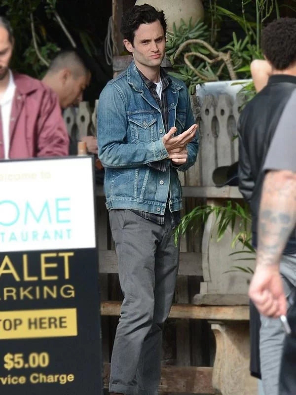 You Penn Badgley Denim Jacket