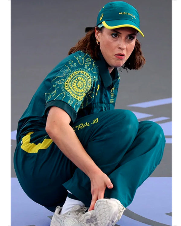 AU Olympics Team Rachael Gunn Green Tracksuit