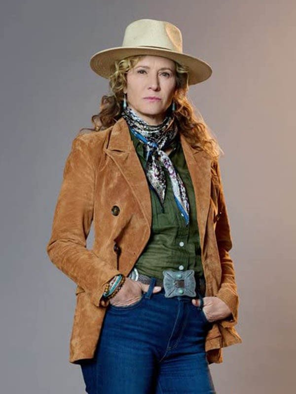 Ride 2023 Isabel McMurray Brown Suede Coat