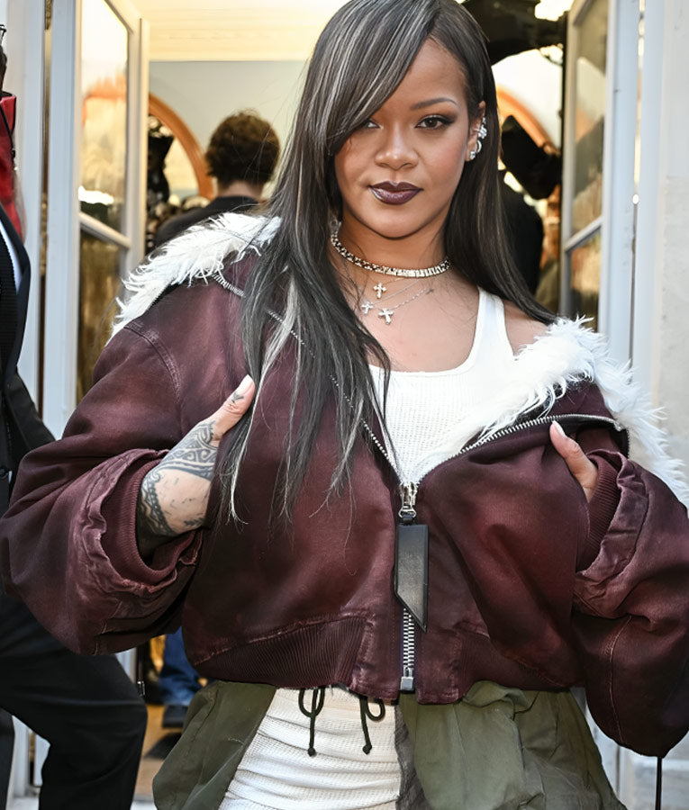 Rihanna Paris Fashion Week Show Jacket