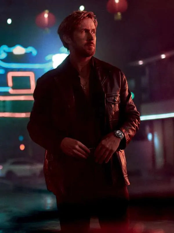 Ryan Gosling Vintage Leather Jacket