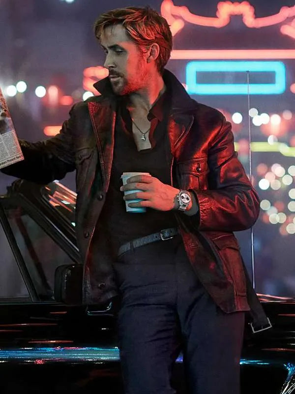 Ryan Gosling Vintage Leather Jacket