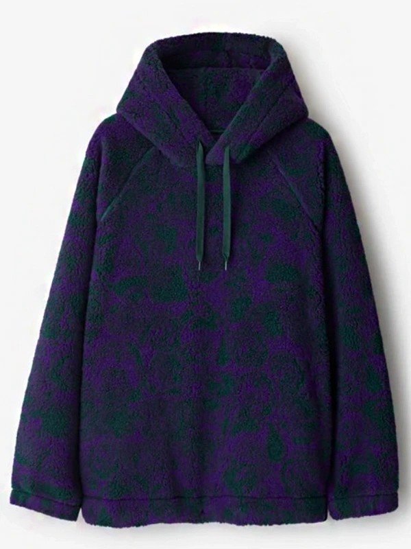 Jacob Elordi SNL Purple and Black Hoodie