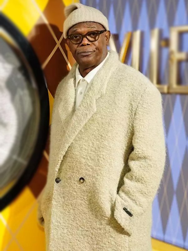 Samuel L. Jackson Argylle 2024 Beige Coat