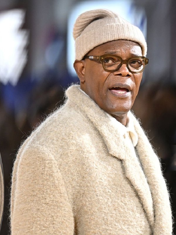 Samuel L. Jackson Argylle 2024 Beige Coat