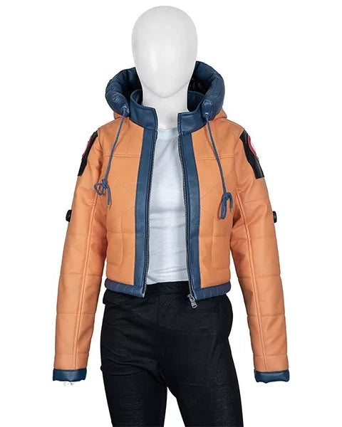 Apex Legends Wattson Leather Hooded Jacket