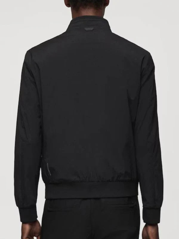 Snowfall S06 Franklin Saint Black Bomber Jacket