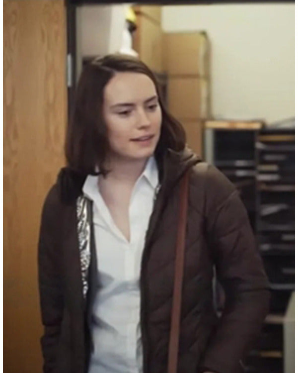 Sometimes I Think About Dying 2024 Daisy Ridley Brown Coat