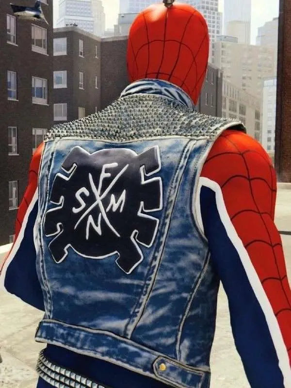 Spider-Punk Vest: Spider-Man Across the Spider-Verse