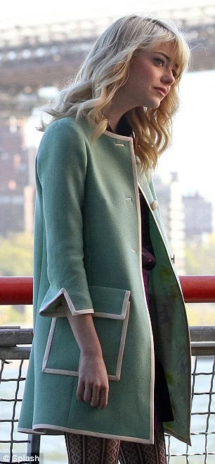 The Amazing Spider Man 2 Gwen Stacy Coat