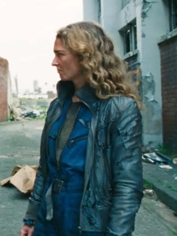 Donna Cormack Thomson Street Trash 2024 Black Leather Jacket