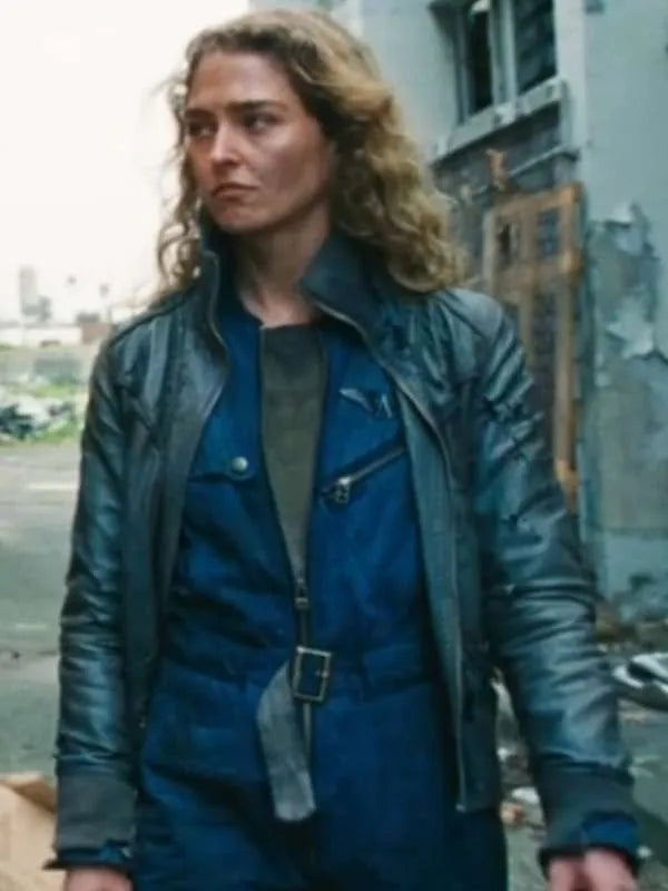 Donna Cormack Thomson Street Trash 2024 Black Leather Jacket