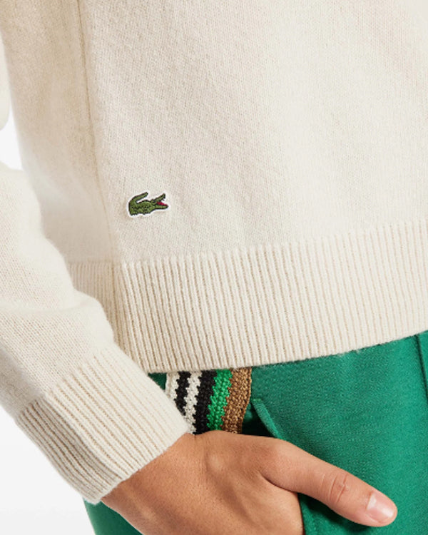 The Talk 2024 Natalie’s Green Crocodile Cashmere Sweater