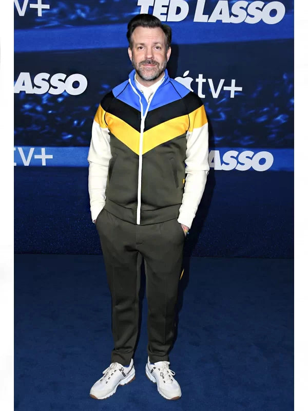 Ted Lasso Jason Sudeikis Premiere Tracksuit