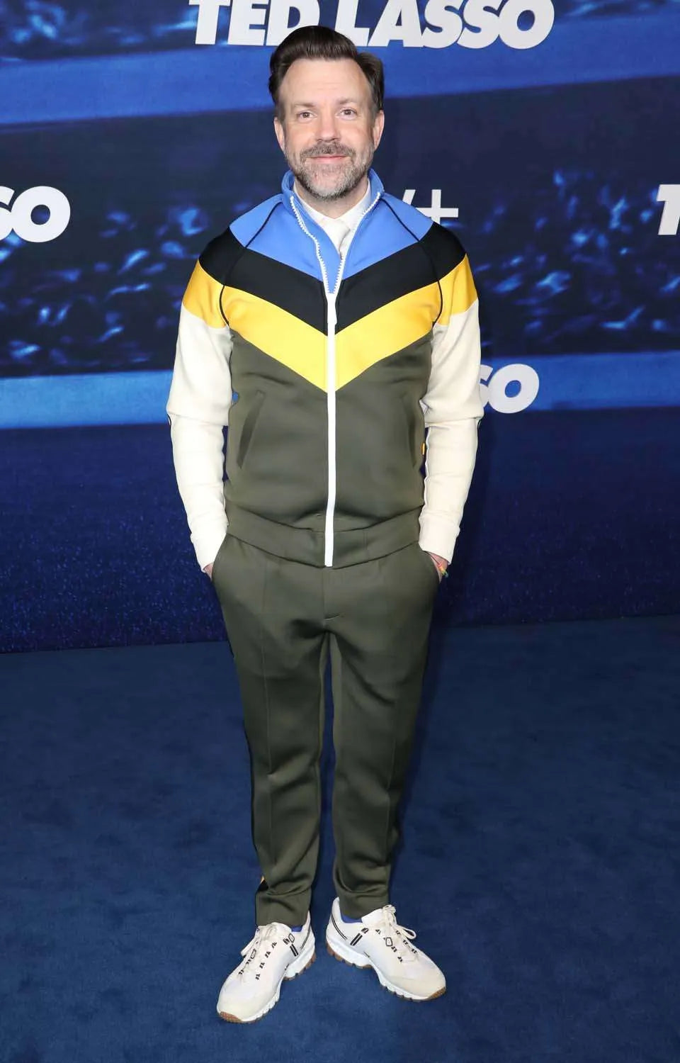 Ted Lasso Season 3 Jason Sudeikis Premiere Tracksuit