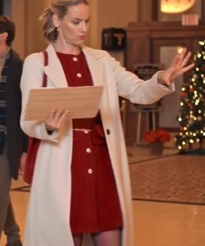 The Christmas Charade 2024 Rachel Skarsten White Coat