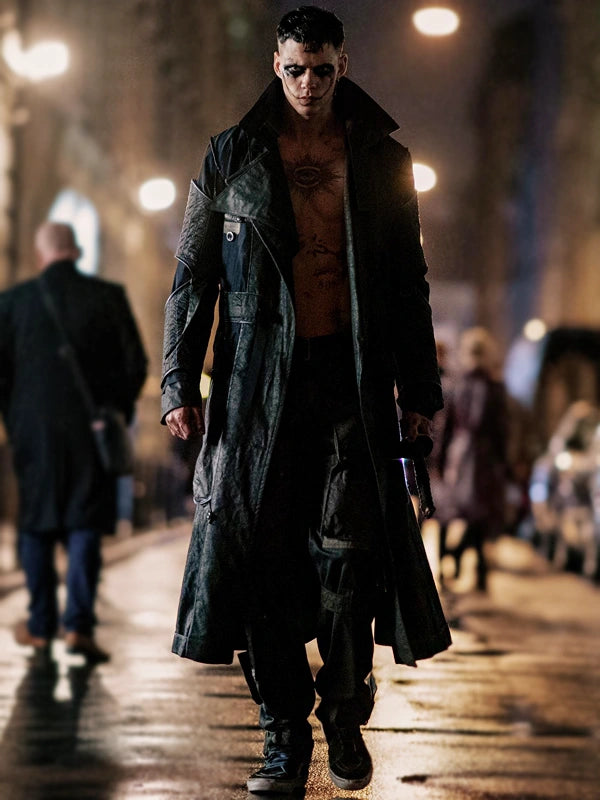 The Crow 2024 Bill Skarsgård Coat