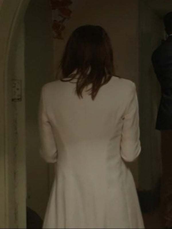 The Diplomat Season 2 Keri Russell White Coat