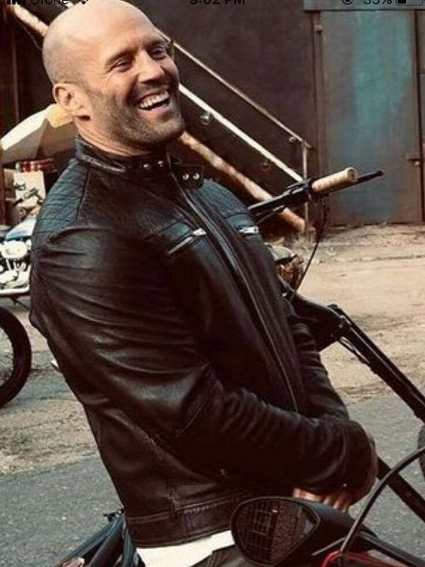 The Expendables 4 Jason Statham Biker Leather Jacket