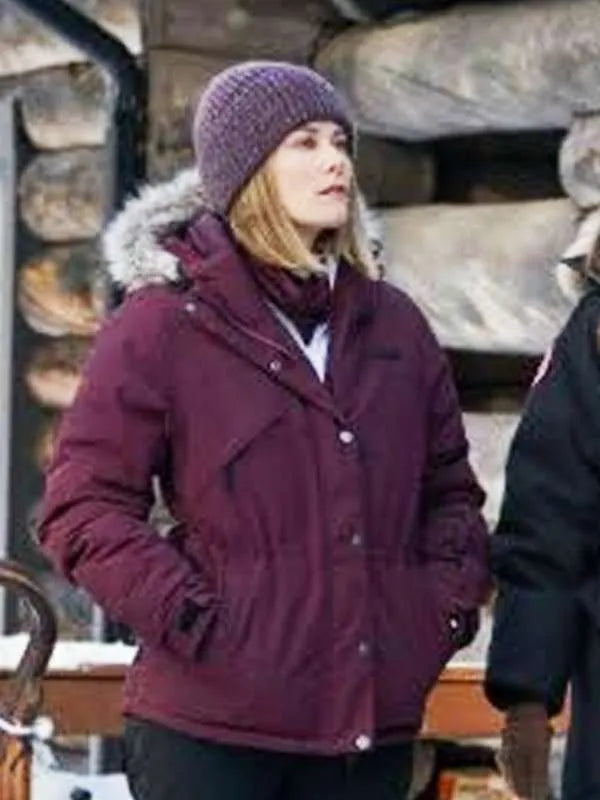 Kim Matula The Finnish Line 2024 Purple Jacket