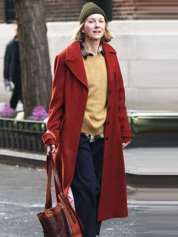 Naomi Watts The Friend 2024 Red Coat