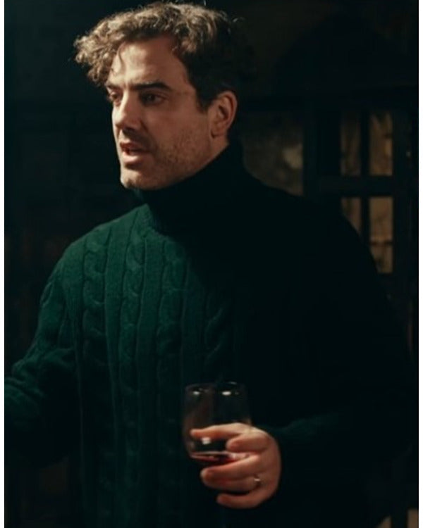 The Gentlemen 2024 Daniel Ings Green Sweater