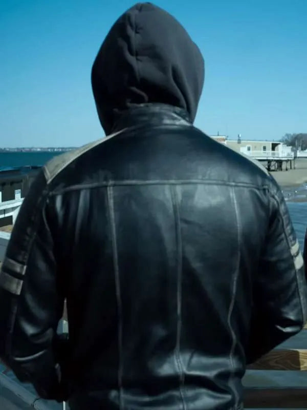 Casey Affleck The Instigators 2024 Leather Jacket