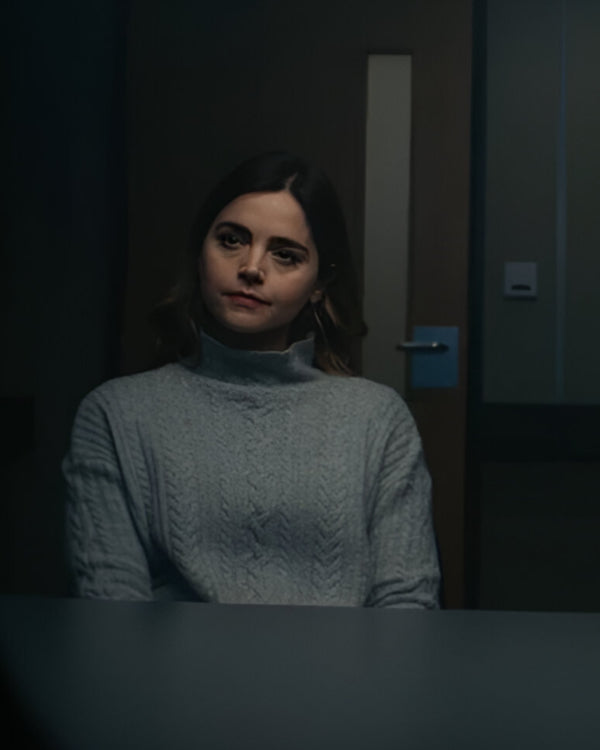 The Jetty 2024 Jenna Coleman Grey Sweater