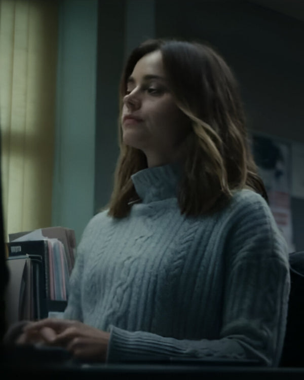 The Jetty 2024 Jenna Coleman Grey Sweater