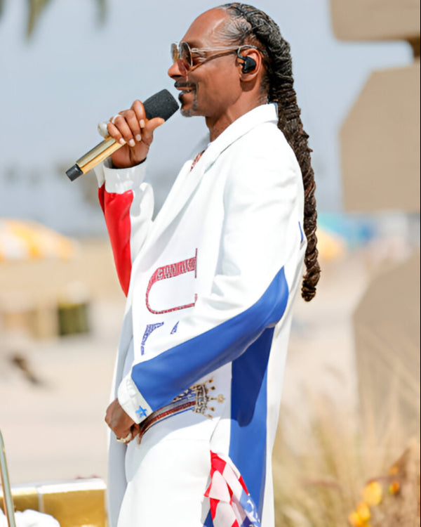 The Olympics 2024 Snoop Dogg White Suit