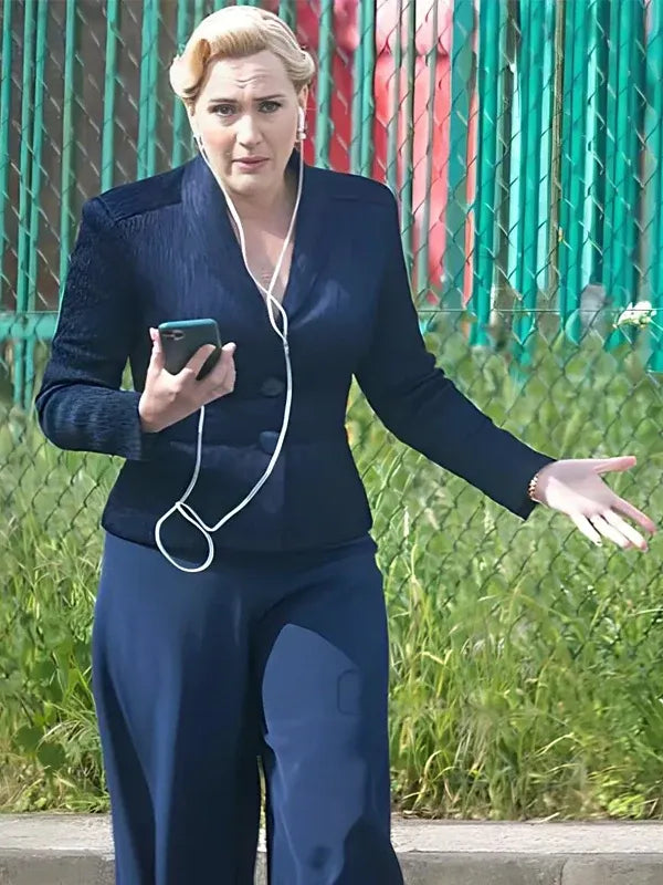 The Regime 2024 Kate Winslet Blue Blazer