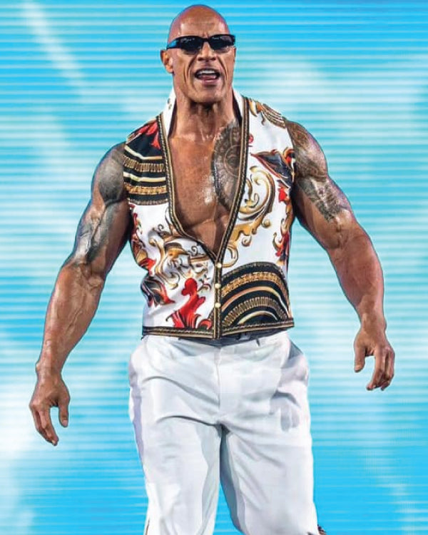 WrestleMania The Rock Final Boss Vest