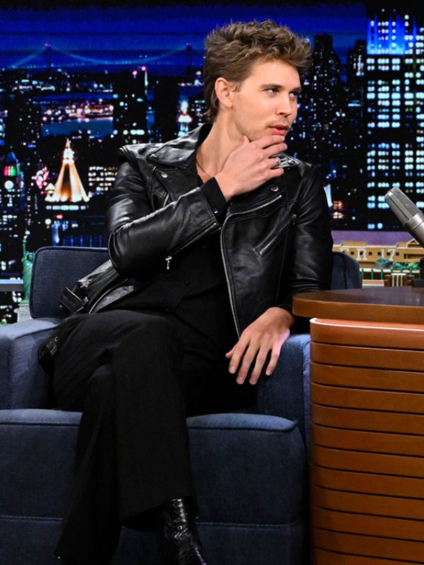 The Tonight Show Austin Butler Black Jacket