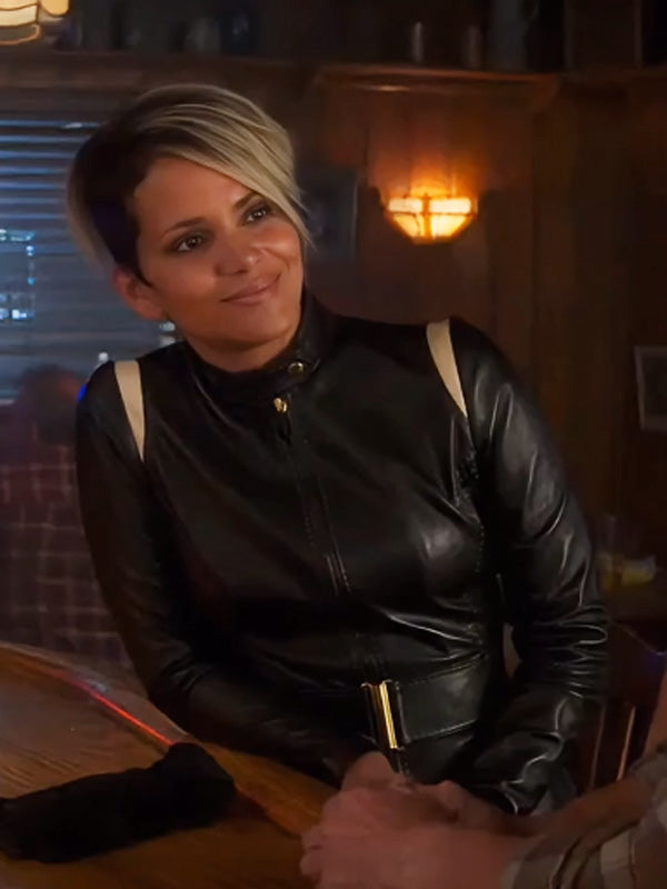 The Union 2024 Halle Berry Black Jacket