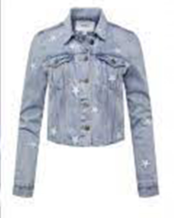 AEW Dynamite 2024 Melissa Cervantes Star Denim Jacket